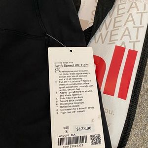 Lululemon swift speed leggings new with tags